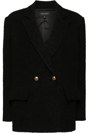 Cynthia Rowley Blazer oversize de bouclé