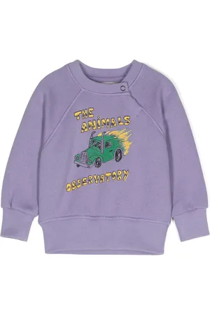 The Animals Observatory Sudadera con logo estampado