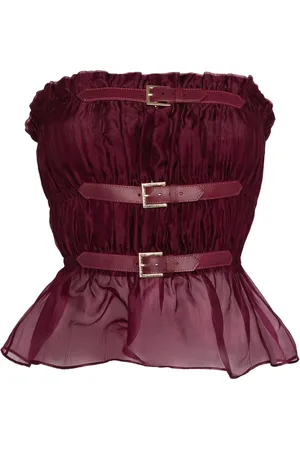 Cynthia Rowley Vestido con hebilla