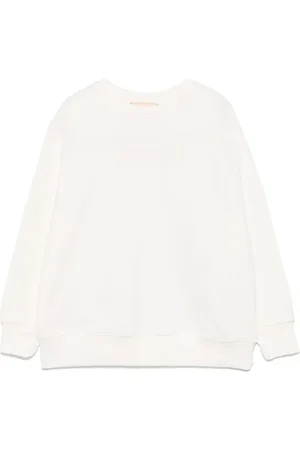 Elisabetta Franchi Sudadera con logo bordado