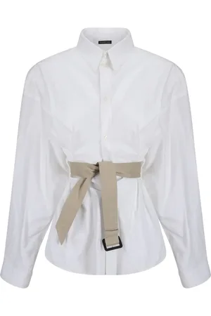 Balenciaga Camisa con cinturón