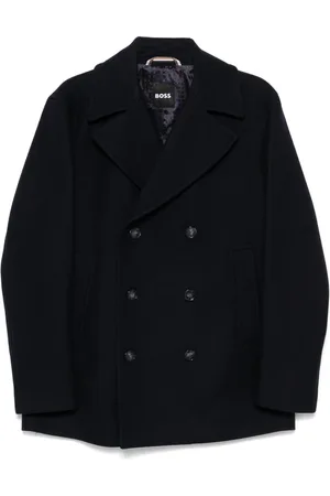 HUGO BOSS Abrigo con doble botonadura