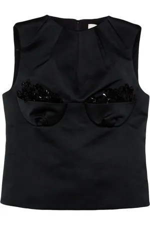 Shushu/Tong Top estilo bustier sin mangas