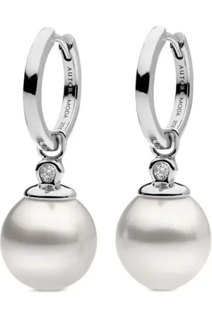 Autore Aretes Allegra South Sea Pearl en oro blanco de 9kt