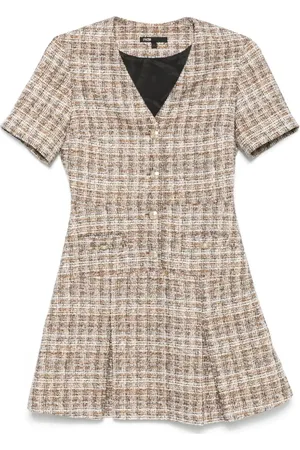 Maje Vestido corto de tweed