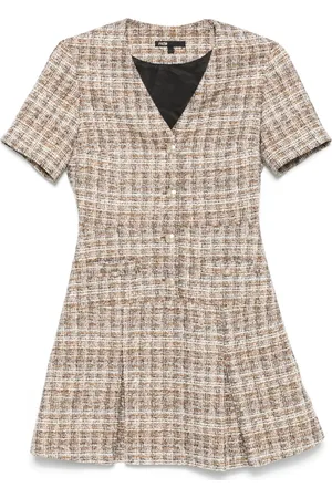 Maje Vestido corto de tweed