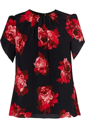 Erdem Top con estampado floral