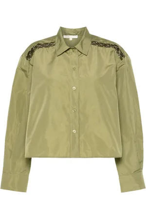 Maje Camisa con diseño calado