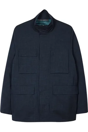 Paul Smith Chamarra con bolsillos y cuello alto
