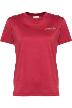 Moncler Playera con logo con cuentas