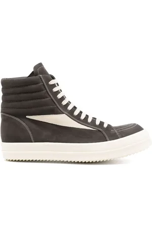 Rick Owens Tenis altos con agujetas
