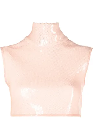 Nº21 Top corto con cuello de tortuga