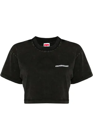 Ground Zero Playera corta con logo estampado