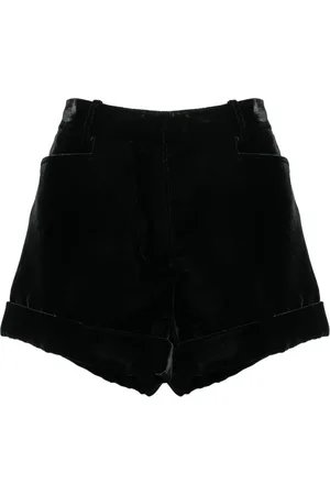 Tom Ford Shorts de terciopelo con efecto arrugado