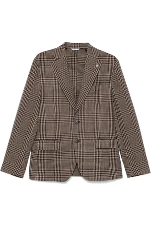 Manuel Ritz Blazer con estampado de cuadros príncipe de Gales