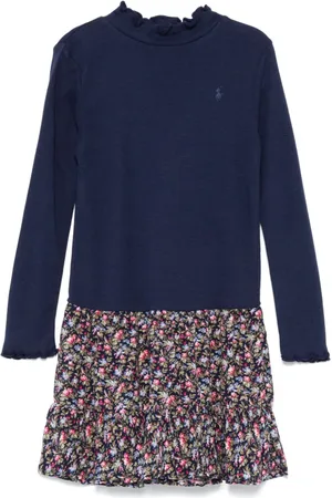 Ralph Lauren Vestido con logo bordado