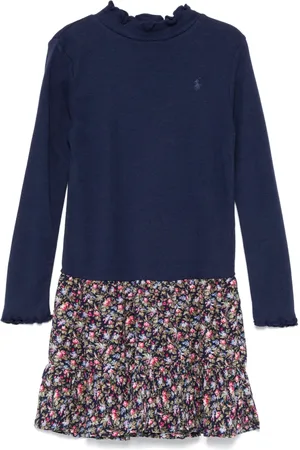 Ralph Lauren Vestido con logo bordado