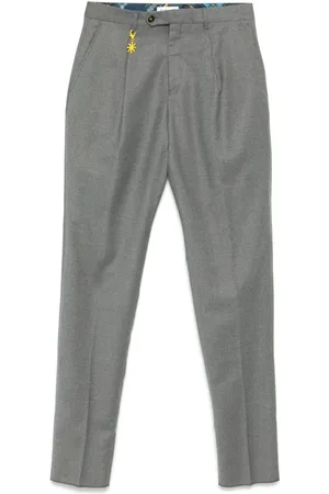Manuel Ritz Pantalones chinos con detalle de pinzas