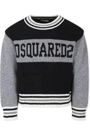 Dsquared2 Suéter con logo en intarsia
