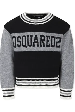 Dsquared2 Suéter con logo en intarsia