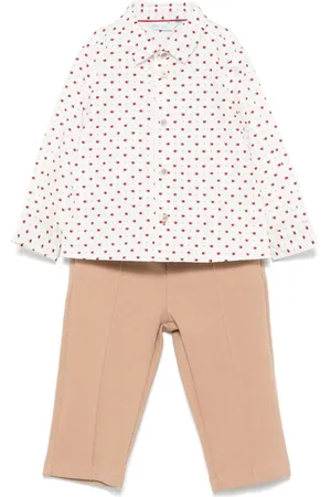 Abel & Lula Set de pantalones de piqué