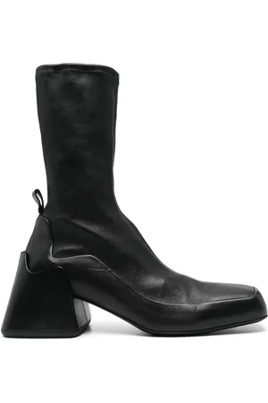 Jil Sander Botines con paneles