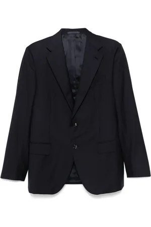 CARUSO Blazer con motivo de espiga