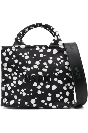 Msgm Tote con estampado abstracto