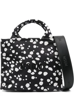 Msgm Tote con estampado abstracto