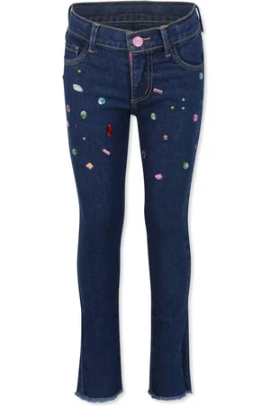 Billieblush Jeans con detalles de cristal