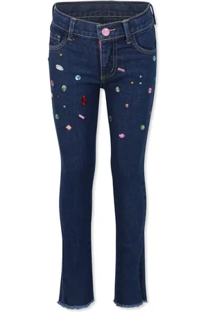 Billieblush Jeans con detalles de cristal