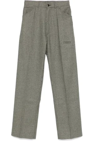 Random Identities Pantalones con motivo pied de poule