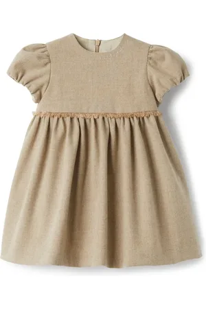 Il gufo Vestido midi con detalle de glitter