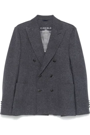 Circolo Blazer con efecto mélange