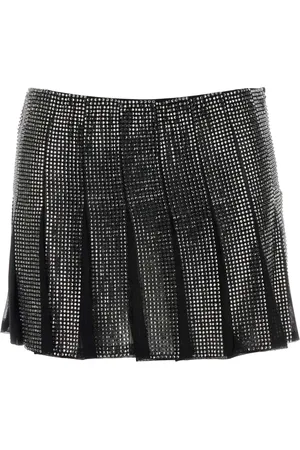 GIUSEPPE DI MORABITO Falda corta de tul con detalles de cristal