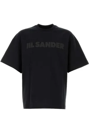 Jil Sander Playera con logo estampado