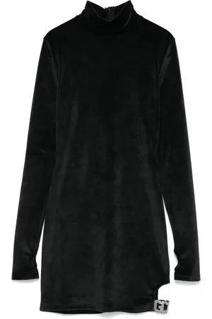 GCDS Vestido corto con cuello alto