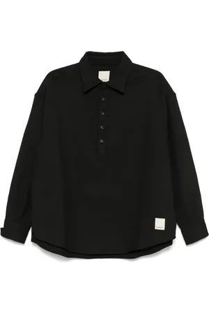 Emporio Armani Playera tipo polo manga larga