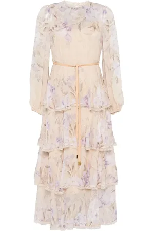 ZIMMERMANN Vestido midi Eden Lace Edge