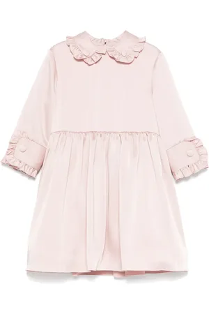 Mimisol Vestido con volantes y efecto satinado