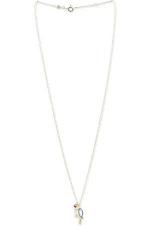 Aliita Collar Papagayo Brillante en oro amarillo de 9kt con diamantes