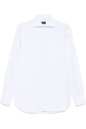 Finamore Camisa con rayas estampadas