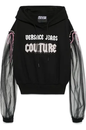 VERSACE Hoodie Gothic Logo