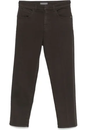 LORENA ANTONIAZZI Jeans con parche del logo