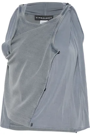 Y / PROJECT Top con detalle de mascada
