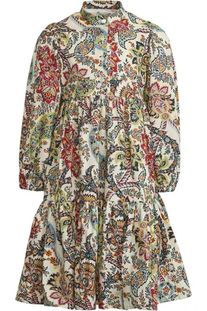 Etro Vestido con estampado de cachemira