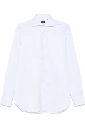 Finamore Camisa con rayas estampadas