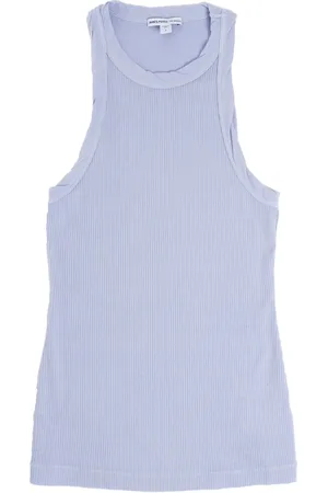 James Perse Camiseta de canalé
