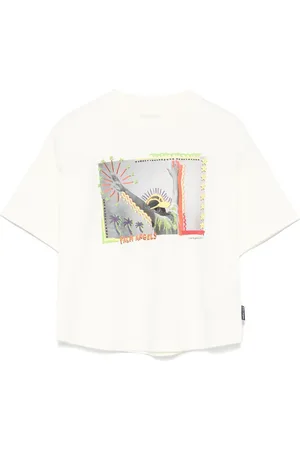 Palm Angels Playera con estampado gráfico
