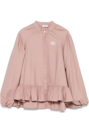 Etro Blusa con motivo Pegaso